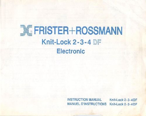 sewing machine manual