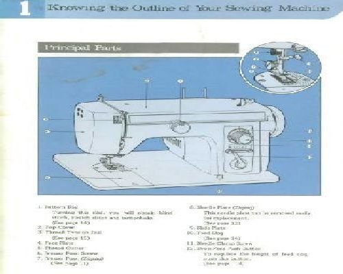 sewing machine manual