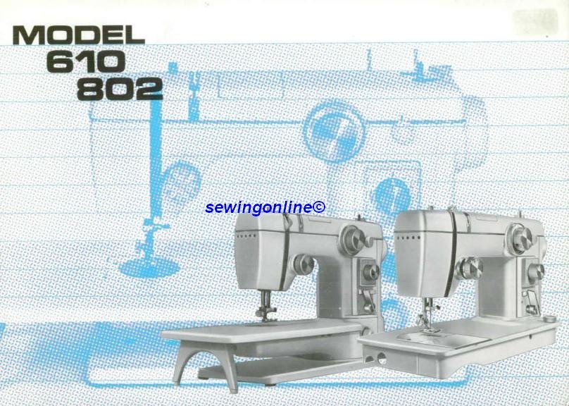 sewing machine manual