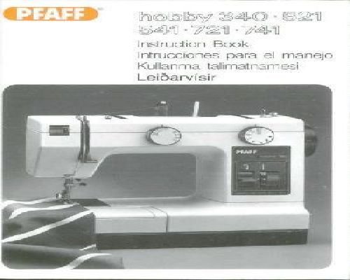 sewing machine manual