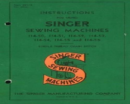 sewing machine manual