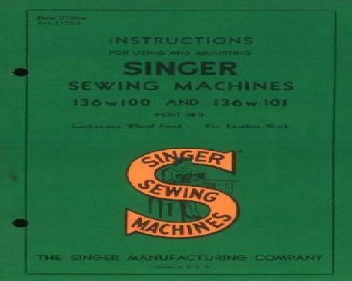 sewing machine manual