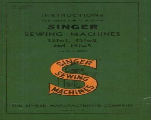 sewing machine manual