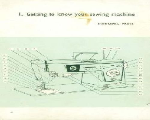 sewing machine manual