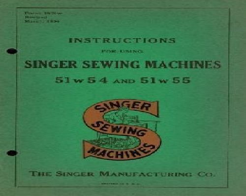 sewing manual