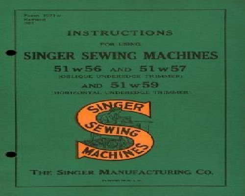 sewing machine manual