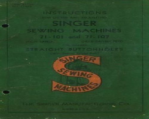 sewing manual