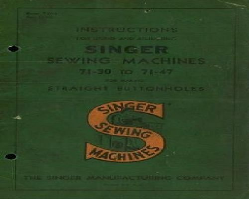 sewing manual