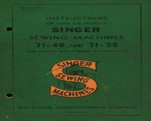sewing manual