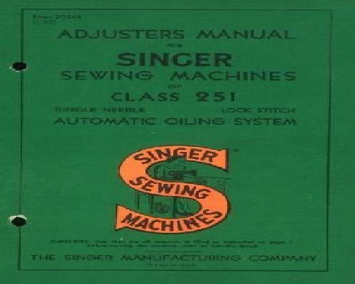 sewing manual