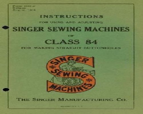 sewing manual
