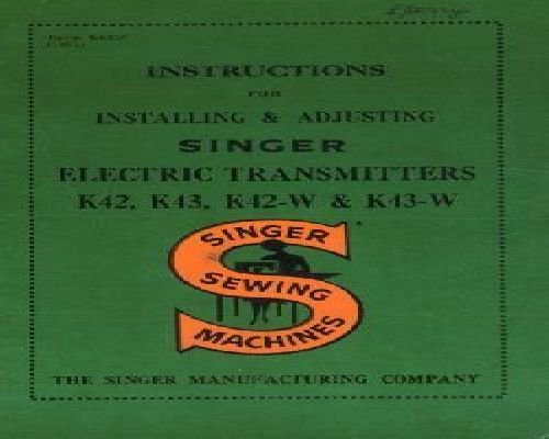 sewing machine manual