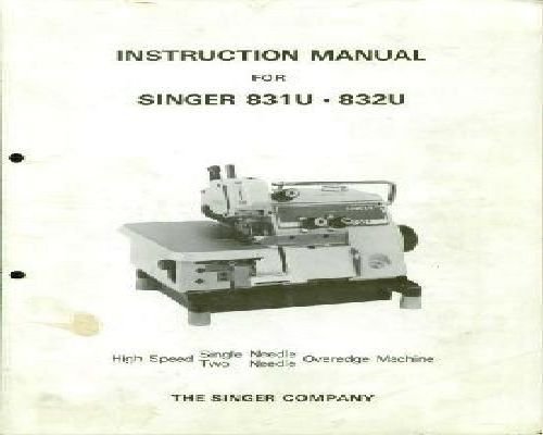 sewing machine manual