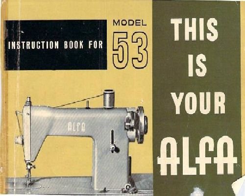 sewing machine manual