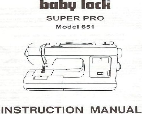 sewing manual