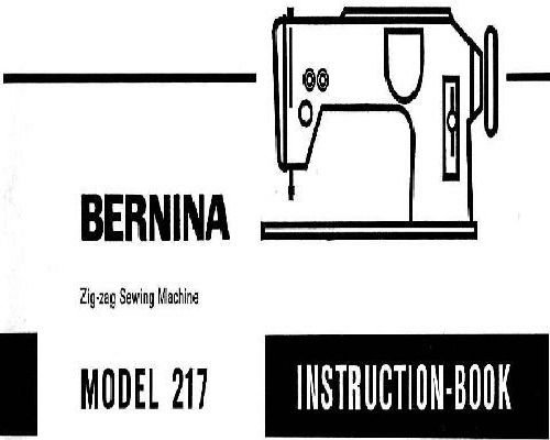 sewing machine manual
