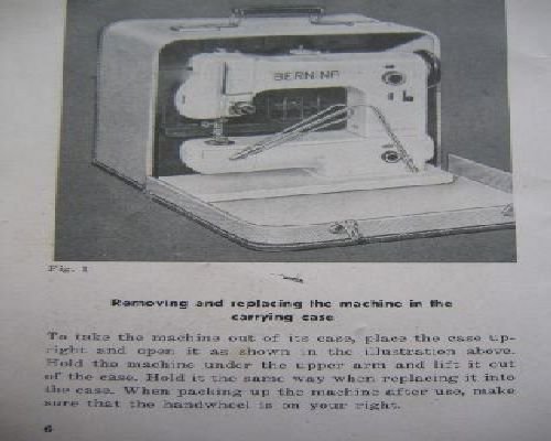 sewing machine manual