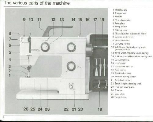 sewing machine manual