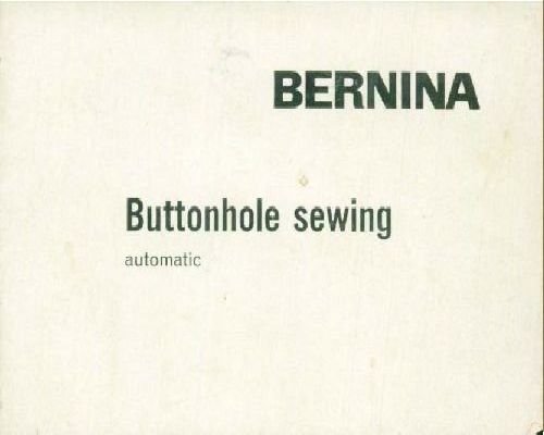 sewing machine manual