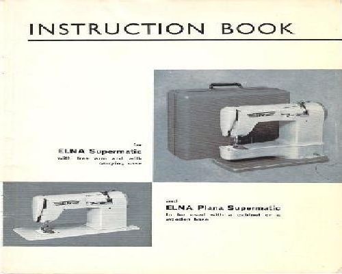 sewing machine manual