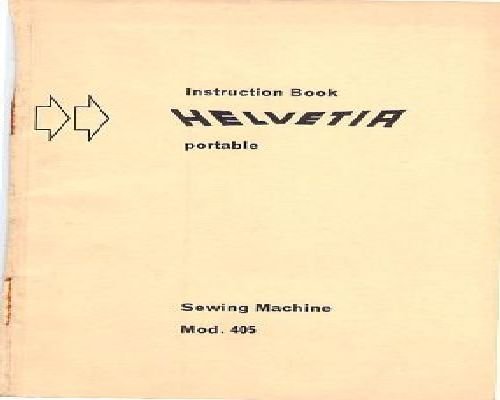 sewing machine manual