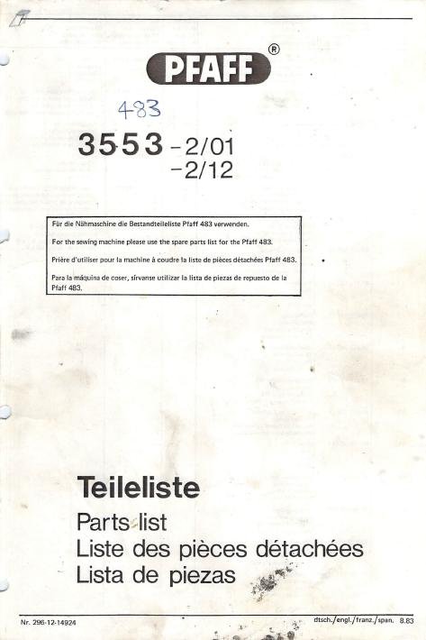 sewing machine manual