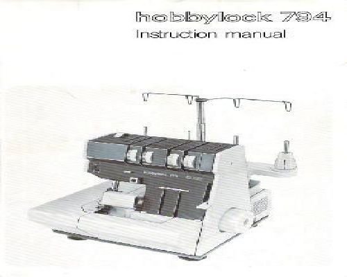 sewing machine manual
