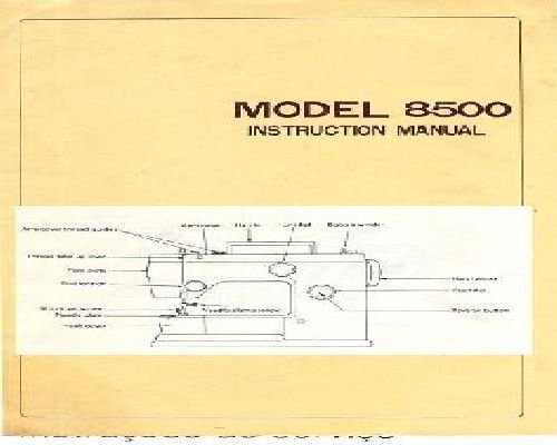 sewing machine manual