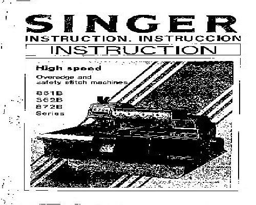 sewing machine manual