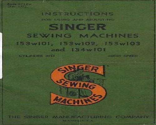 sewing manual