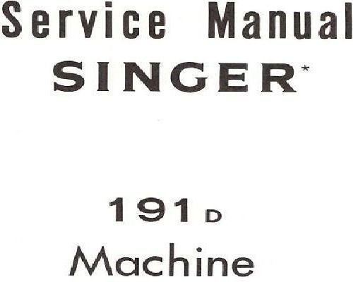 sewing machine manual