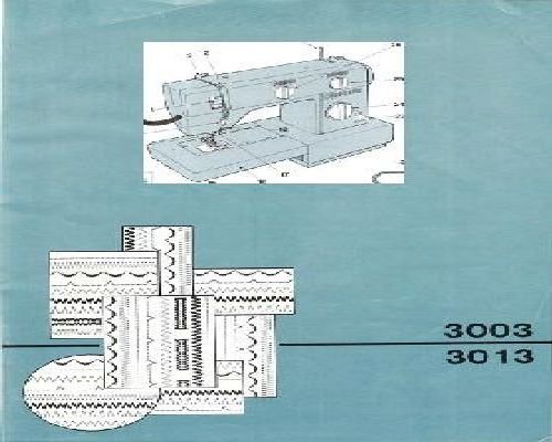 sewing machine manual