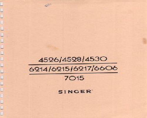 sewing machine manual