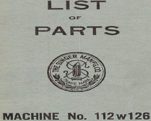 sewing machine manual