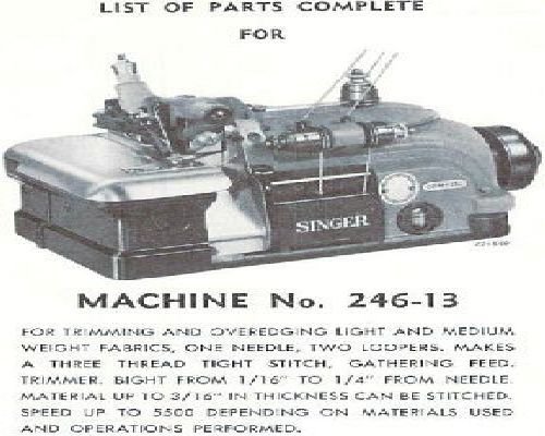 sewing machine manual
