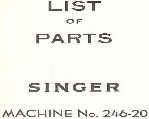 sewing machine manual