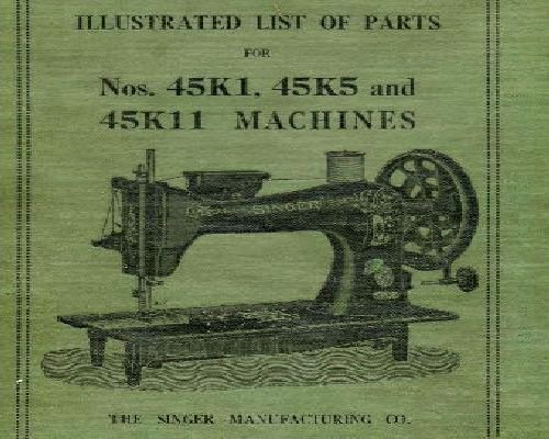 sewing machine manual