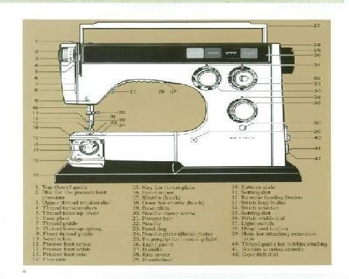 sewing machine manual