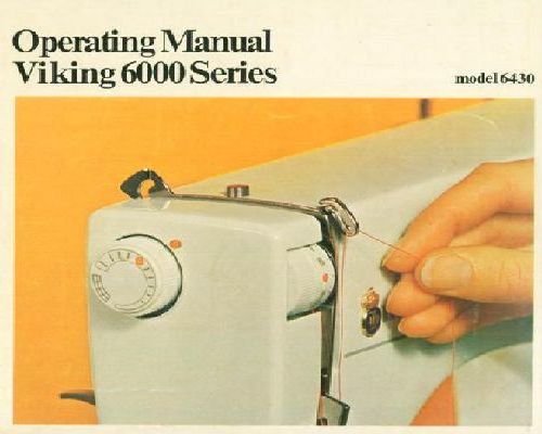 sewing machine manual