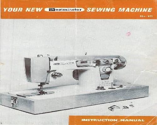 sewing machine manual